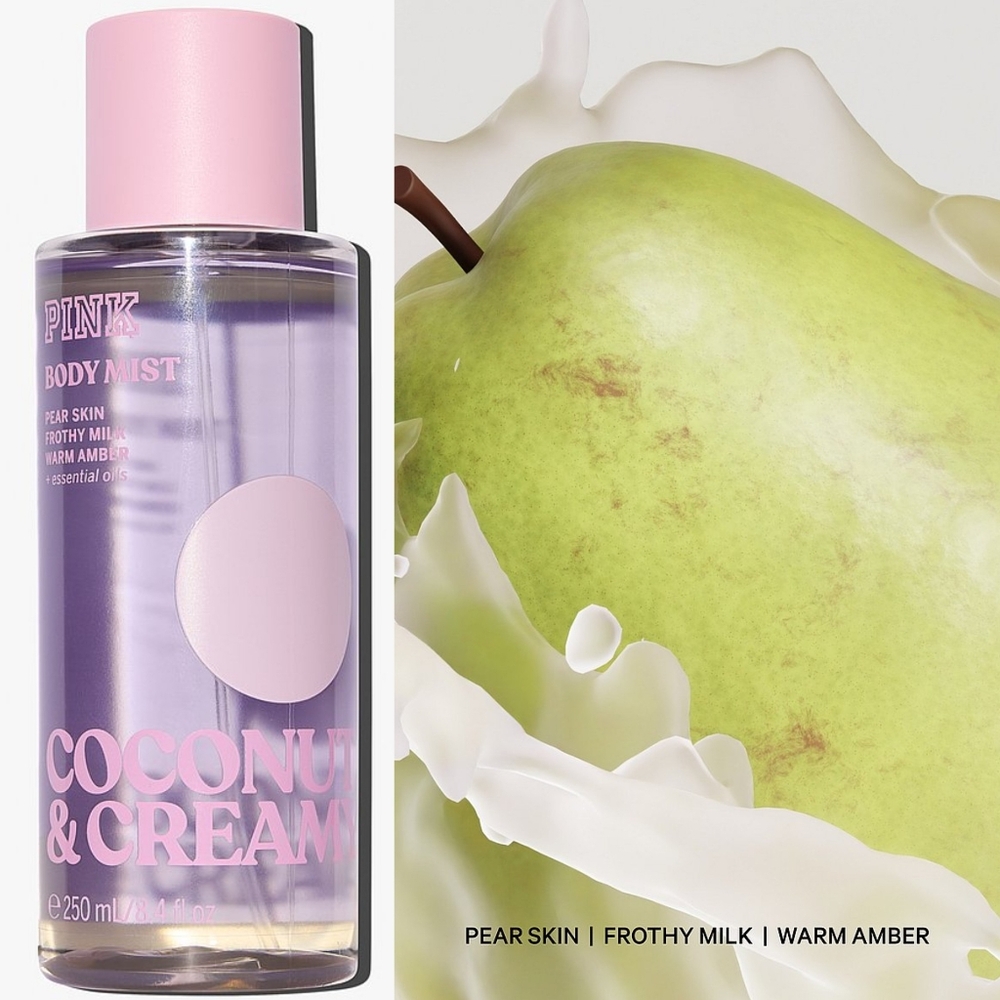 PINK Victoria's Secret Coconut & Creamy Body Mist 8oz NEW
